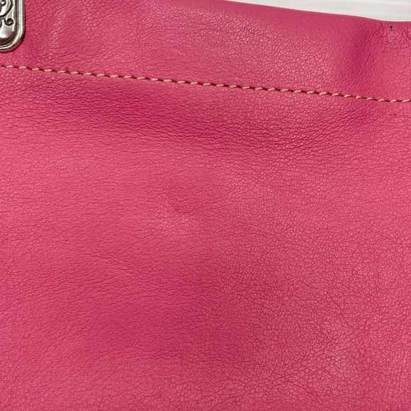 Brighton “JODI” Pink/Mauve Satchel/Tote Stitched Heart - Picture 7 of 12